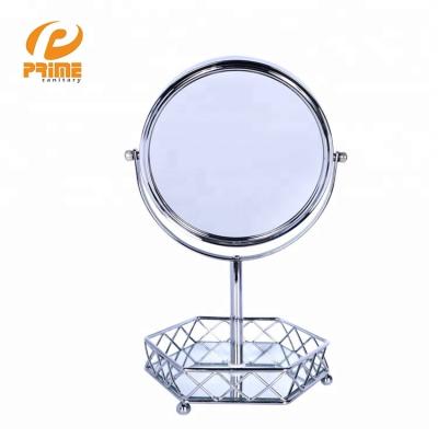 China Iron+Glass New design rotatable vanity tray mirror for sale