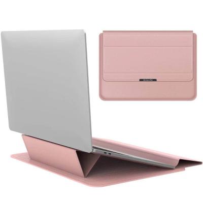 China Portable Full Protective PU Laptop Sleeve For Macbook Air Pro Laptop 11 12 13 15inch Full Protective Case Bag For Women for sale