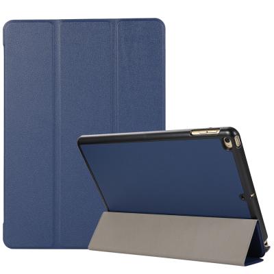 China Scratch Resistance For Apple Ipad 2 Case With Triple Stand PU Case For Apple Air 2 Scratch Resistance Flip Case for sale