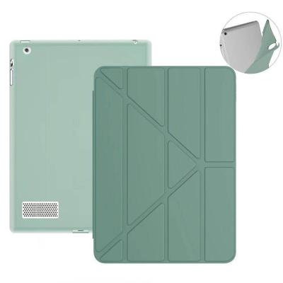 China Bestselling Soft For iPad 2 Case For Apple iPad 234 Case PU Leather With Soft TPU Back Cover For Kids for sale