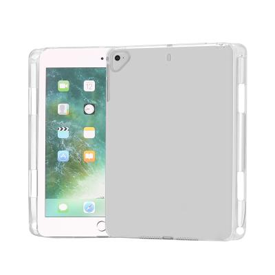 China With Back Cover Shockproof Transparent Silicone Pencil Protective TPU Case With Pencil Holder For iPad Mini2 Mini3 Mini4 Mini5 7.9 inch for sale