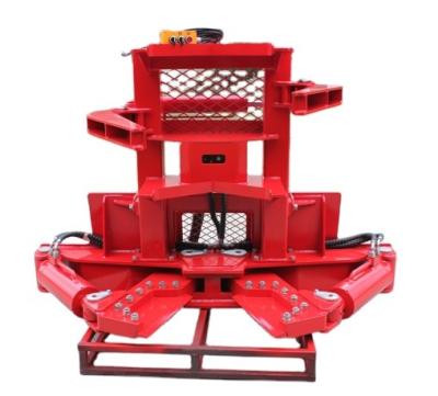 China Farms HCN Brand 0512 Factory Supply Durable Loader Hydraulic Shaft Shear /Cutting Skid Steer for sale