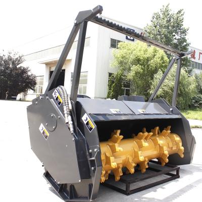 China High Quality Farms Competitive Price Of High Quality HCN Brand Forestry Mulcher Skid Beef Attachments for sale