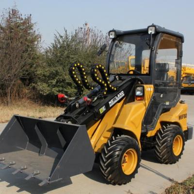 China New design W6FD08 Chinese HCN brand mini tractor loader kubota for sale 600L for sale