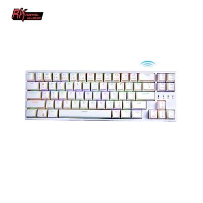 China Plus YES Kludge RK871 RK G68 gamer RK68 keyboard gaming keyboards teclado royal wireless mechanical keyboards mecanico for sale