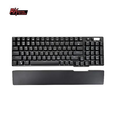 China Royal Kludge RK96 96% Anti-Ghosting 3 Fashion Hotswap Button Computer RGB Backlit Mechanical Gaming Keyboard 96 Key With Wrist Rest for sale