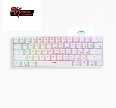 China Anti-ghosting Kludge RK6140% royal mechanical keyboard 40keys 430 g1 49 keyboard with built in lithium for sale