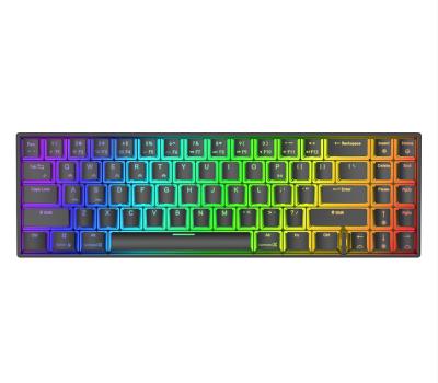 China RGB Backlight Kludge RK71cup Keyboard Slider Royal Remote Curved Gaming Custom Keyboard Custom 60 Keyboard for sale