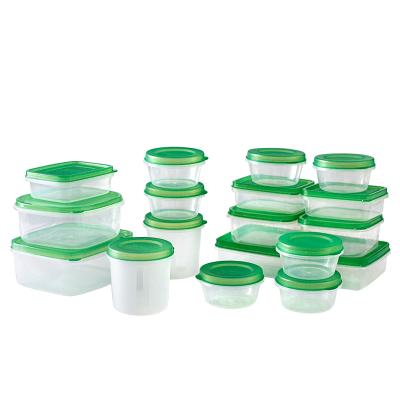 China Wholesale High Quality Cheap Reusable Reusable Kitchen Freshness Keeping Restaurant China Packing Boxes Food Container Plastic Storage for sale