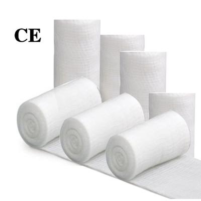 China Breathable antibiotische klebende ankleidende Rolle chirurgischer Gauze Roll Nonwoven zu verkaufen