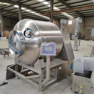 China Industrial Meat Processing Machine 1200L Stainless Steel Chicken Vacuum Meat Tumbler for sale