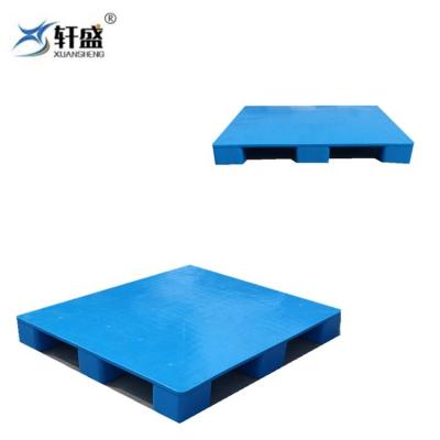 China EU Standard 1200*1000*150mm Single Faced Plastic Pallet Flat Surface Stretching Plastic Pallet for sale