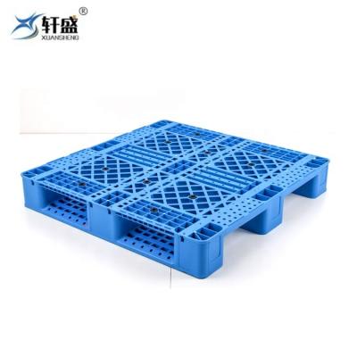 China Heavy Duty Plastic Price Pallet Japan Standard Size Single Faced Cold Storage Plastic Rack Pallet for sale