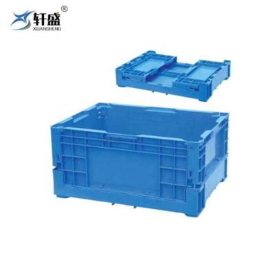 China Strong material plastic collapsible box pp storage box/container, foldable crate. for sale