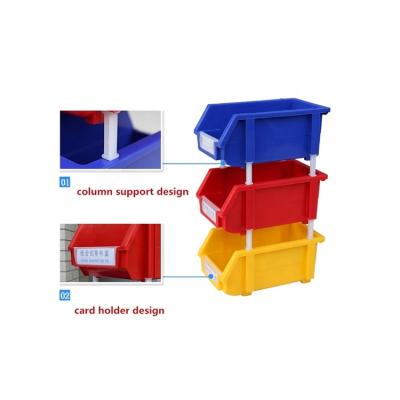 China Wholesale Durable Easy Assembly Work Trash Tool Organization Stored Plastic Storage Bin for sale