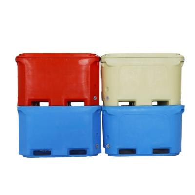 China LLDPE Wholesale Price 660l Commercial Cold Chain Logistics Cooler Box for sale