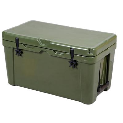 China Waterproof 65l Hard Box Camping Fridge Car Ice Chest Cooler Box for sale