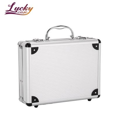 China Multi Function Handle Tool Suitcase Waterproof Shockproof Dustproof Lockable Aluminum Case Travel Flight Tool Box for sale