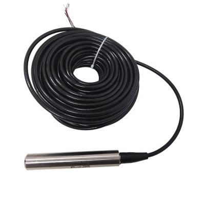 China Material del cable Polietileno Sensor de presión del nivel del agua bajo el agua de alta precisión IP68 en venta