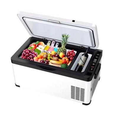 China 10L  Plastic Material Car Fridge Cooler 220V AC/12V DC Air Cooling for sale