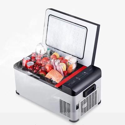 China car refrigerator 25l car fridge refrigerator car refrigerator cooling box for sale