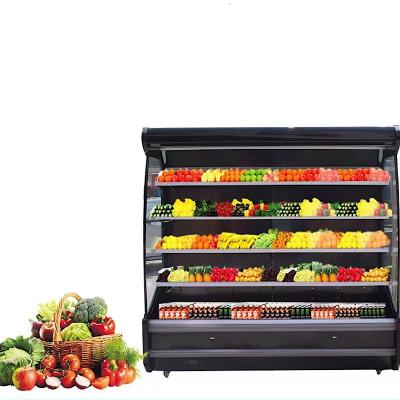 China Vertical Display Vegetable Chiller Refrigerator 1180L Single-Temperature for sale