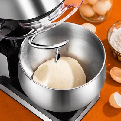 China cake dough mixer 5l kneading flour mixer machine chef stand food mixer sausage kneade for sale