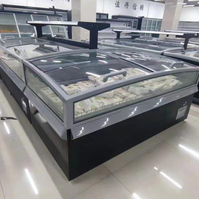 China Horizontal Commercial Chest Freezer Single-Temperature 1850x850x830mm for sale