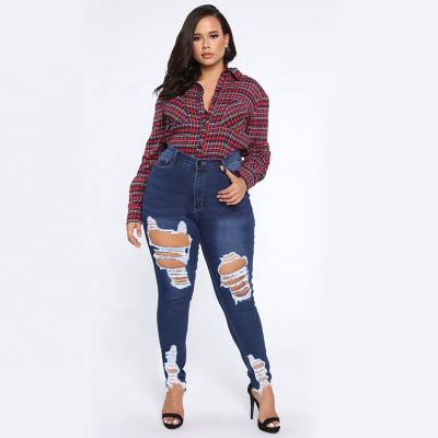 China Wholesale New Fashion Style Women's KCYA Jeans USA QUICK DRY Ripped Jeans Women for sale