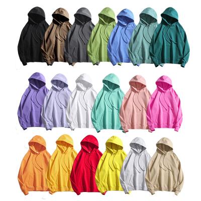 China KCYA High Quality Custom Cotton Anti-Shrink Logo 350g Thick Oversized Hoodies Men's 100% Unisex Winter Hoodies for sale