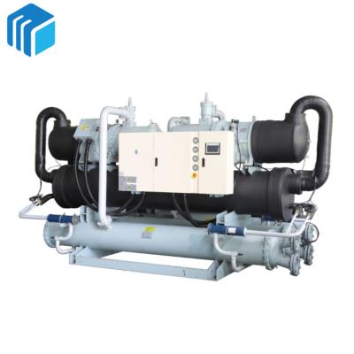 China Sale Hot Water Cooled Screw Chiller 110HP Ship Fishing Cooling Equipment Industrial Water Cooling For Industrial for sale