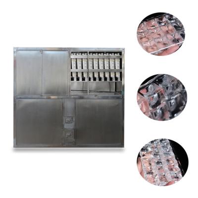 China Commercial Big Cube Ice Machine 2 Ton Automatic Big Cube Ice Machine For Bar / Cafe / Beverage for sale