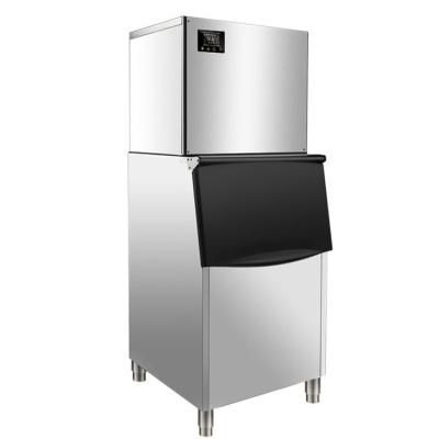 China Hotel Commercial Crystal Crescent Cube Moon Ice Machine 300 Kg Ice Maker Machine for Hotel/Tea/Milk Bar for sale