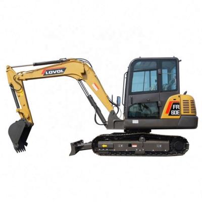 China Construction Material Shops Earth Moving Machinery China 0.18m3 Crawler Excavator FR60E for sale