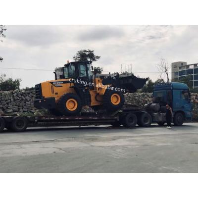 China Construction material stores 5ton wheel loader HL665L wheel loader 4x4 wheel drive backhoe loader for sale in Southeast Asia for sale