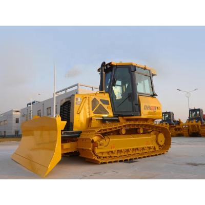 China Construction Material Stores SHANTUI Full-Hydraulic Crawler Bulldozer 100HP Bulldozer DH10 Compact Crawler Bulldozer for sale