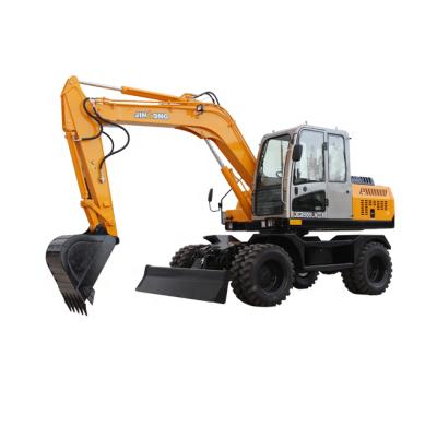 China Machinery Repair Shops Ton Wheel Excavator Is Reasonably Arranged China Bucket Excavator 9 With 4 In 1 Bucket JGM909 for sale