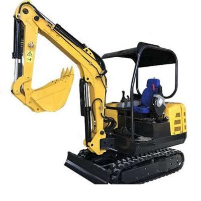 China Building Material Shops Low Fuel Consumption 2.2 Ton Crawler Excavator HT22 Mini Hydraulic Excavator Micro Excavator for sale