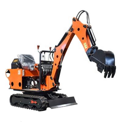 China Building Material Shops China Made Micro Excavator HT08 0.8 Ton Mini Crawler Excavator Hydraulic Garden Excavator for sale