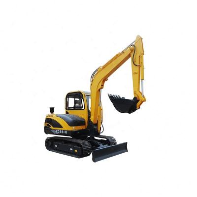 China Hotels 5.5T Diesel Crawler Excavator Mini Digger Micro Excavator YC55-8 With CE EPA for sale