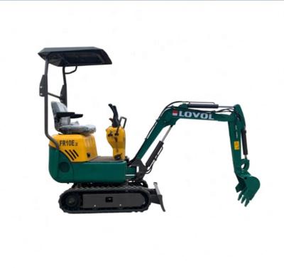 China Building Material Shops 2021 New Product1 Ton Mini Digger FR10E2 Small Excavator for sale