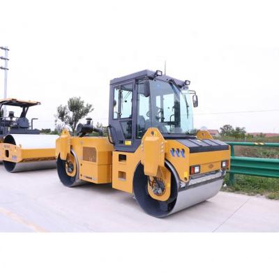 China Building Material Shops 10 Ton Roll Soil Compactor Double Drum Vibratory Road Roller XD102 for sale