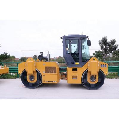 China Building Material Shops 10TON VIBRATING ROLLER COMPACTOR DOUBLE DRUM ROLLER XD102 for sale