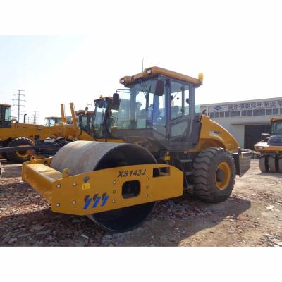 China Building Material Stores Road Construction Machinery Roller XS143J 14 Ton Mechanical Single Drum Smooth for sale