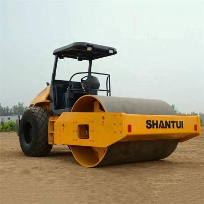 China Building Material Shops SHANTUI 10 Ton SR10 Vibratory Road Roller 10 Ton Single Roller Price Road Drum for sale