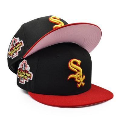 China JOINT Embroidery Logo Designer Hats New Plain Polyester Fitted Hat With Embroidery Patch for sale