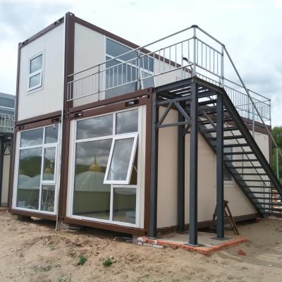 China Home Parking Lot House Villa Porcelain Steel Shipping Container 40 Feet for sale