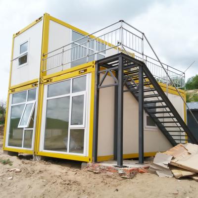 China Small Home Container 2 Bedroom Modern Movable Prefab House for sale