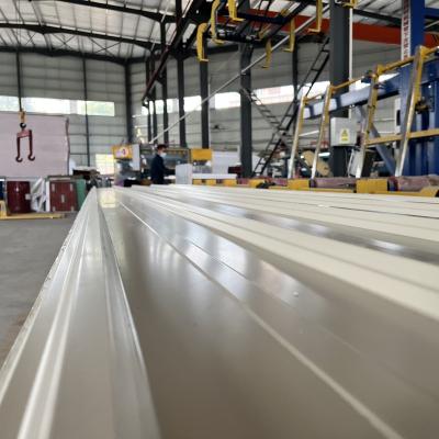 China Factory Supply Modern Direct Lightweight Ceiling Env Color Steel Sandwich Panel Corrugated Sandwich Panel Roof Corrugated Panels for sale