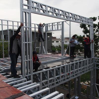 China Steel Fabricated Frame Steel Structure Of Prefabricated House And House Manufacturer Fabrication for sale